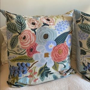 SOLD anthropology euro sized throw pillows covers